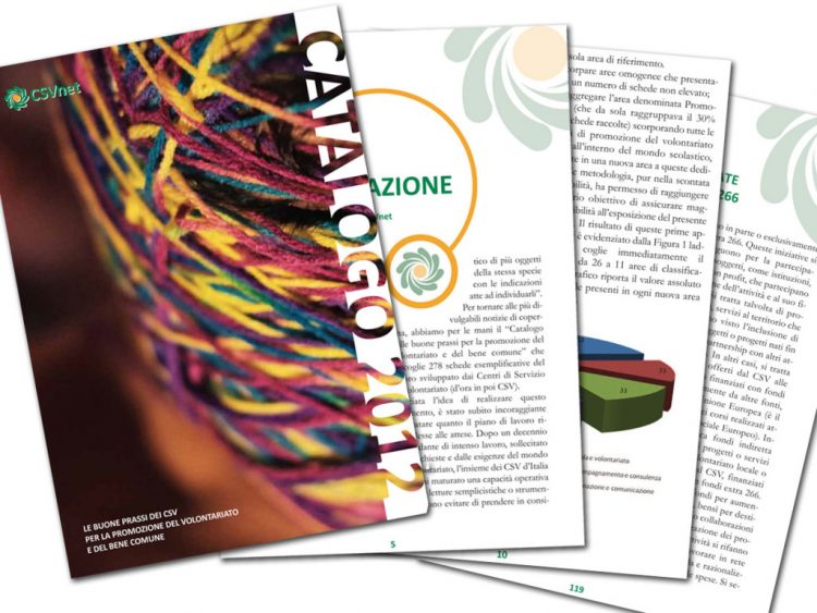 Catalogo 2012 delle buone prassi dei CSV
