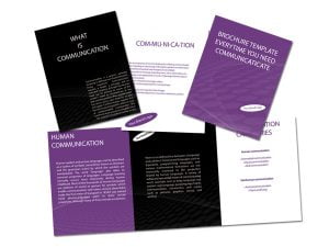 comunication borchure