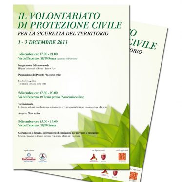 Roma, Pietralata: il volontariato di protezione civile per la sicurezza del territorio