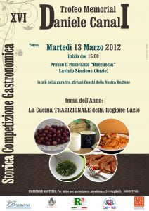 XVI Memorial Daniele Canali