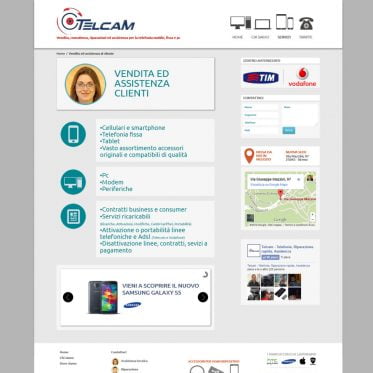 Telcamtelefonia – Sito web Telefonia
