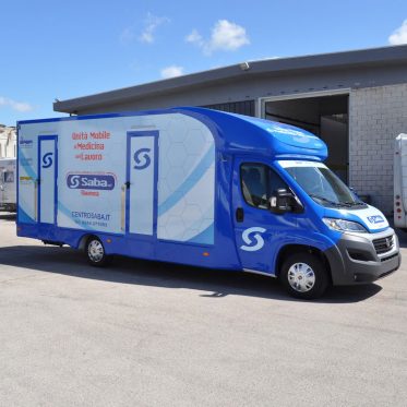 Design camper Saba Unità mobile medicina del lavoro