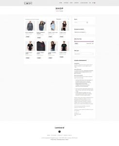 Sito-web-e-commerce-abbigliamento Esempio E-commerce Fashion abbigliamento