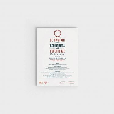Poster per convegno interreligioso