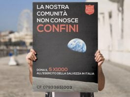 Locandina 5×1000 Esercito della Salvezza