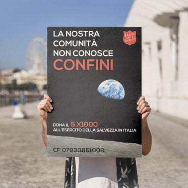 Locandina 5×1000 Esercito della Salvezza