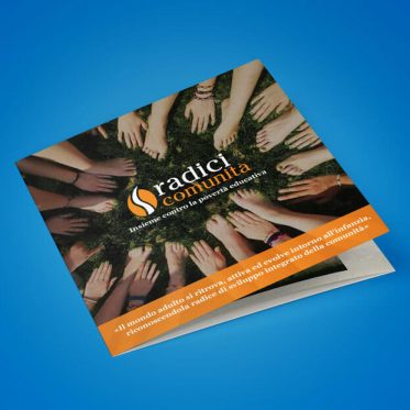 Brochure di progetto professionale elegante Radici di Comunità