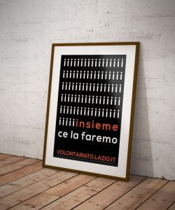 Volontariato-covid19-locandina-virus-insieme-ce-la-faremo-poster