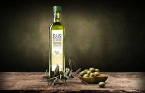 etichette professionali anziendali food latte bottiglie olio biologico Terre di Fra