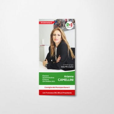 Brochure Arianna Camellini Partito Democratico